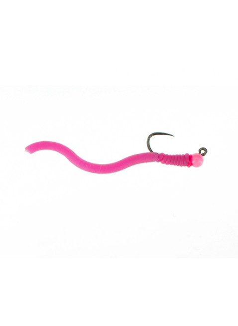 Beadhead Tactical Squirm Worm : Pink