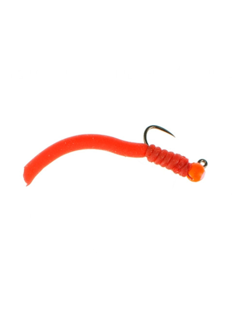 Beadhead Tactical Squirm Worm : Red