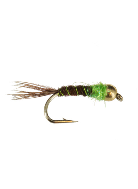 Beadhead Tungsten Frenchie : Chartreuse