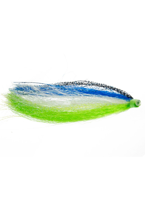 Black Attack : Blue + Chartreuse (Tube Fly)