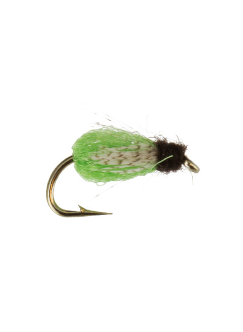 Deep Sparkle Pupa : Chartreuse (No Shuck)