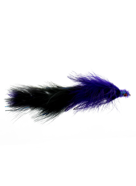 Double Peanut : Black and Purple (Double Articulated)