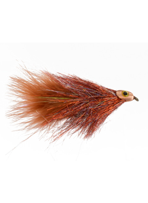 Fish-Skull Sparkle Minnow : Orange