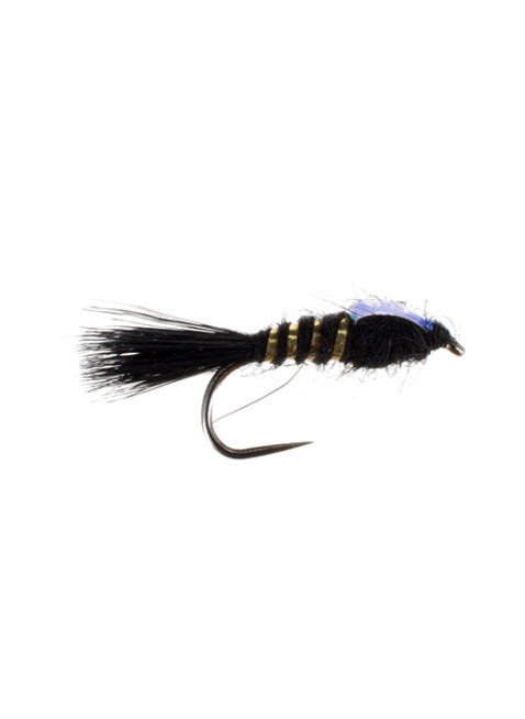 Flashback Hares Ear : Black (Barbless)