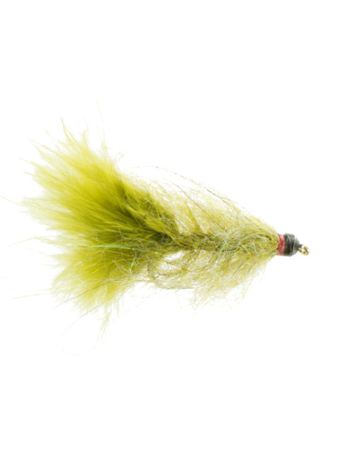 Tungsten Angel Hair Bugger : Light Olive