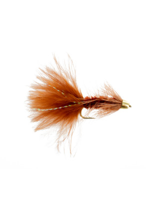 Conehead Woolly Bugger : Brown