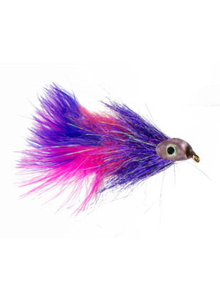 Fish-Skull Sparkle Minnow : Pink/Purple