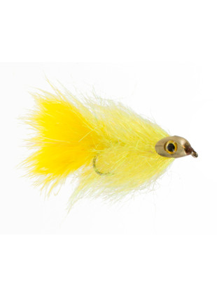 Fish-Skull Sparkle Minnow : Yellow