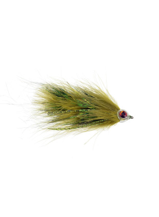 Marabou Maiden : Olive (Articulated Shank)
