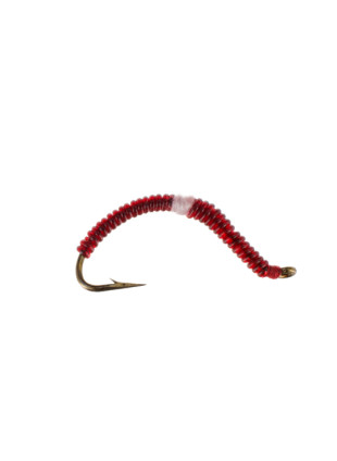 Sparkle Worm-Long : Red